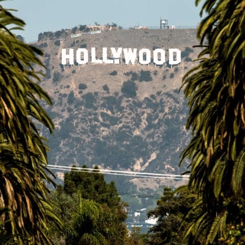 Hollywood Zeichen über Los Angeles