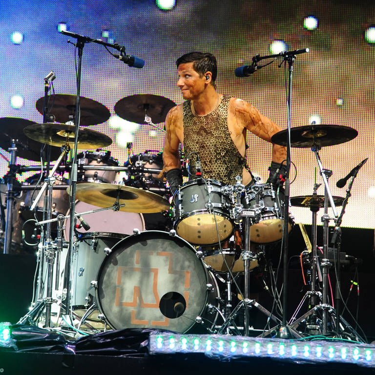 Rammstein-Drummer Christoph Schneider (Foto: IMAGO, IMAGO / Ralf Müller)