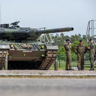 Ein Panzer der Bundeswehr (Foto: dpa Bildfunk, picture alliance/dpa | Armin Weigel)