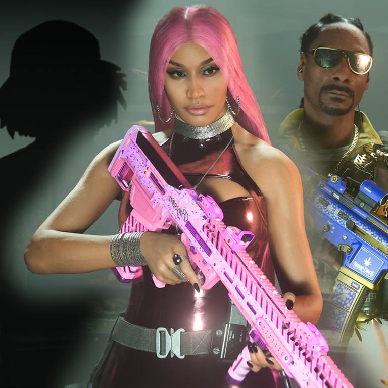 In der kommenden Season 05 von Call of Duty: Modern Warfare 2 und Warzone wird Nicki Minaj zusammen mit Snoop Godd und 21 Savage spielbar sein