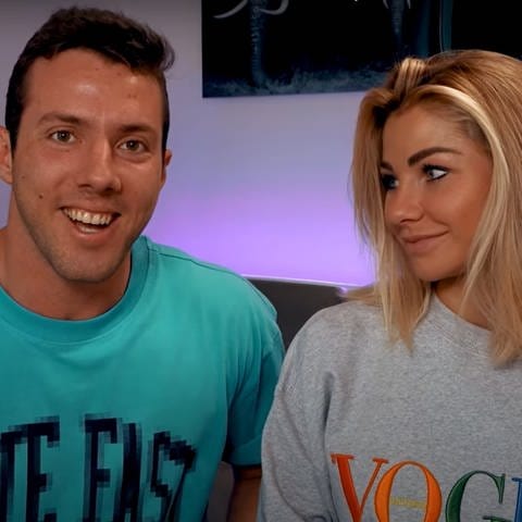 Antonia Elena und Christian Wolf in einem YouTube-Video. Mittlerweile sind die Fitness-Influencer getrennt.