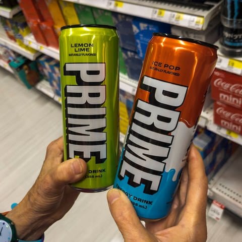 "PRIME Energy"-Drinks von Logan Paul und KSI im Supermarkt in New York