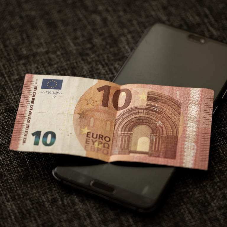 Bild von einem Zehn-Euro-Schein
