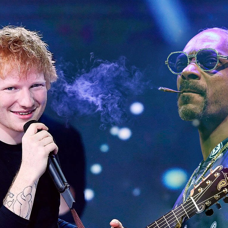 Ed Sheeran und Snoop Dogg haben gemeinsam einen Joint geraucht. Das hatte Folgen...