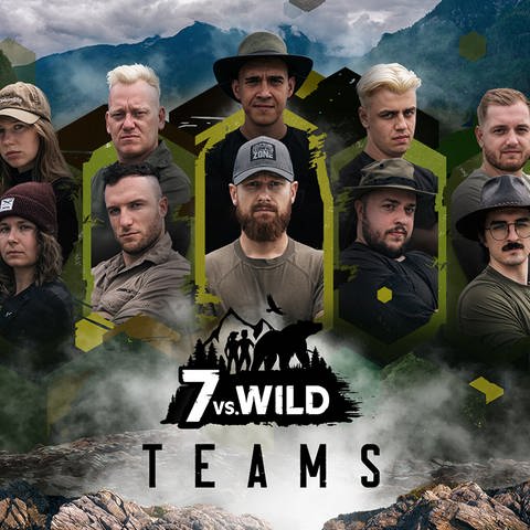 Alle Teilnehmer der dritten Staffel "7 vs. Wild".
