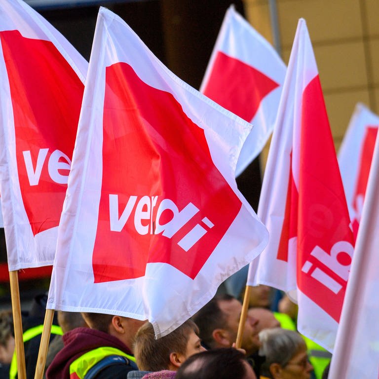Jugendaktionstag Azubis Auszubildende öffentlicher Dienst Streik Verdi ver.di (Foto: dpa Bildfunk, picture alliance/dpa | Klaus-Dietmar Gabbert)