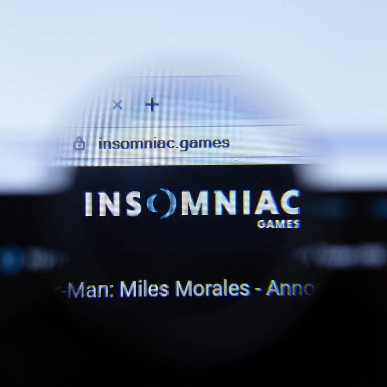 Die Seite von Insomniac Games.
