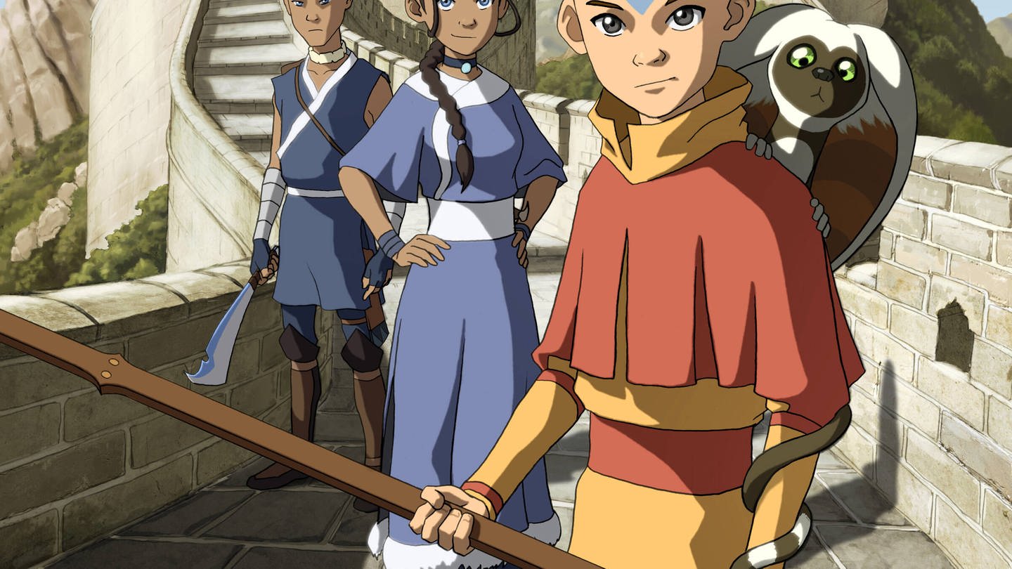 Die Hauptcharaktere der Anime-Serie Avatar (Foto: IMAGO, IMAGO / Everett Collection)