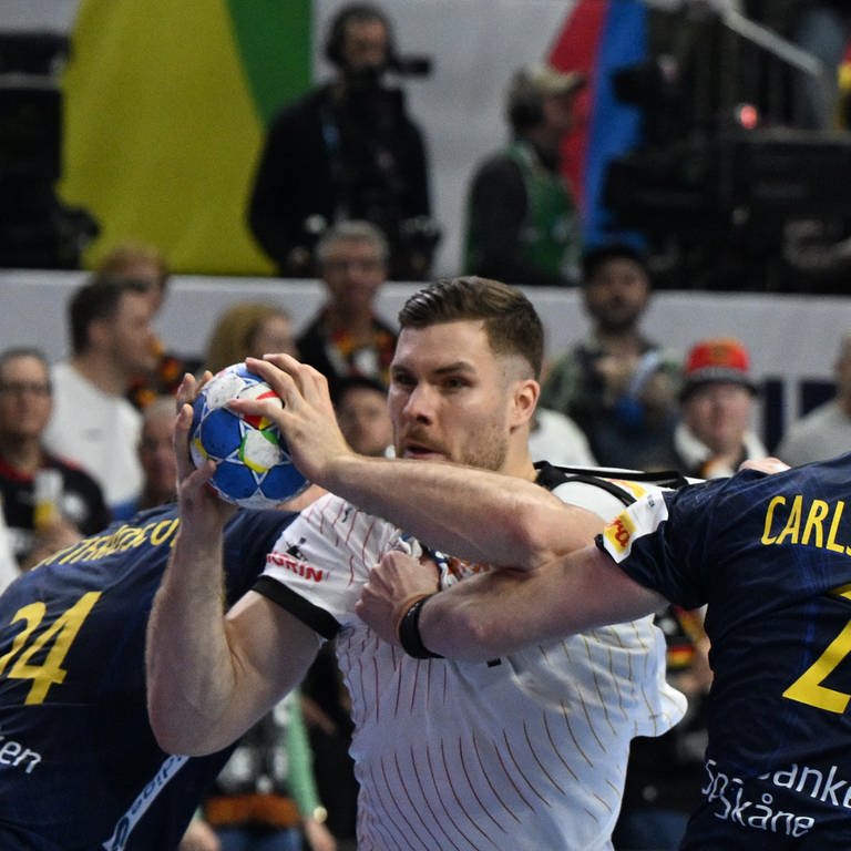 Handball-EM - Spiel um Platz drei: Deutschland X Schweden
