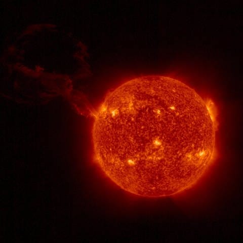 Sonneneruption NASA