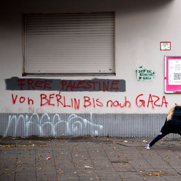 Graffiti an der Wand: Von Berlin bis nach Gaza