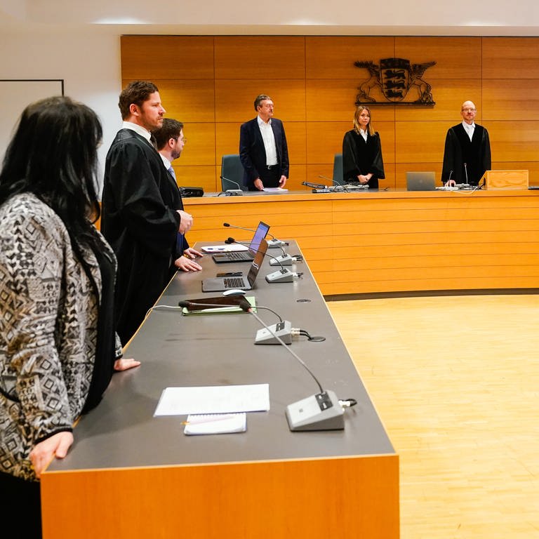 Prozess am Landgericht Heidelberg (Foto: dpa Bildfunk, picture alliance/dpa | Uwe Anspach)