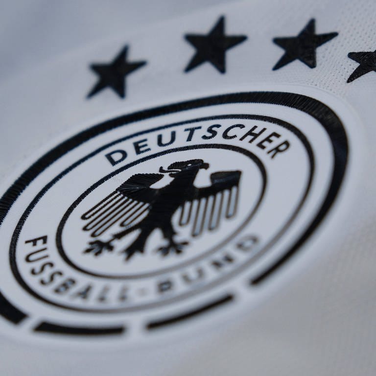 Logo der deutschen Nationalmannschaft  (Foto: IMAGO, Copyright: xEibner-Pressefoto/FlorianxWieganx EP_FWD)