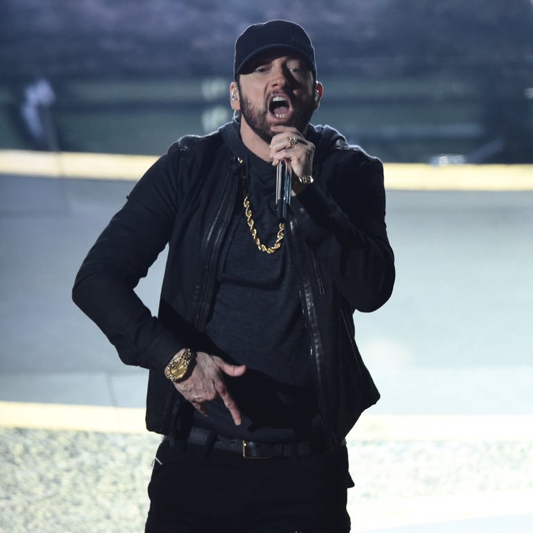 Eminem bei einem Auftritt  (Foto: dpa Bildfunk, picture alliance/dpa/Invision | Chris Pizzello)