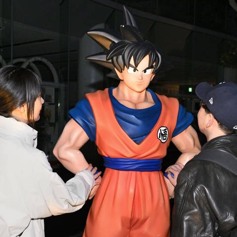 Dragon Ball Statue Son-Goku (Foto: IMAGO, IMAGO / Kyodo News)