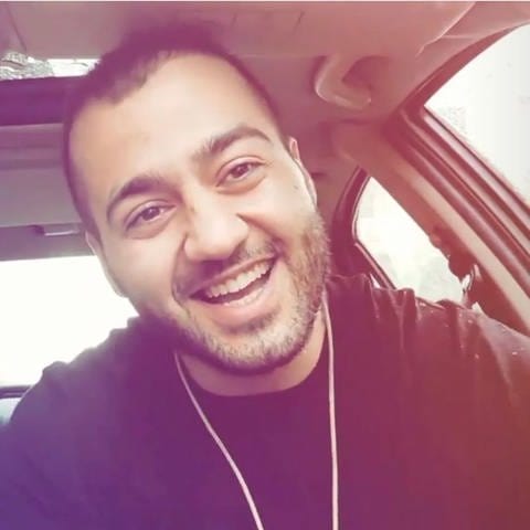 Selfie von Rapper Tumadsch Salehi (Foto: Screenshot Instagram @toomajofficial)
