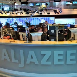 Newsroom des arabischen Nachrichtensenders Al Dschasira