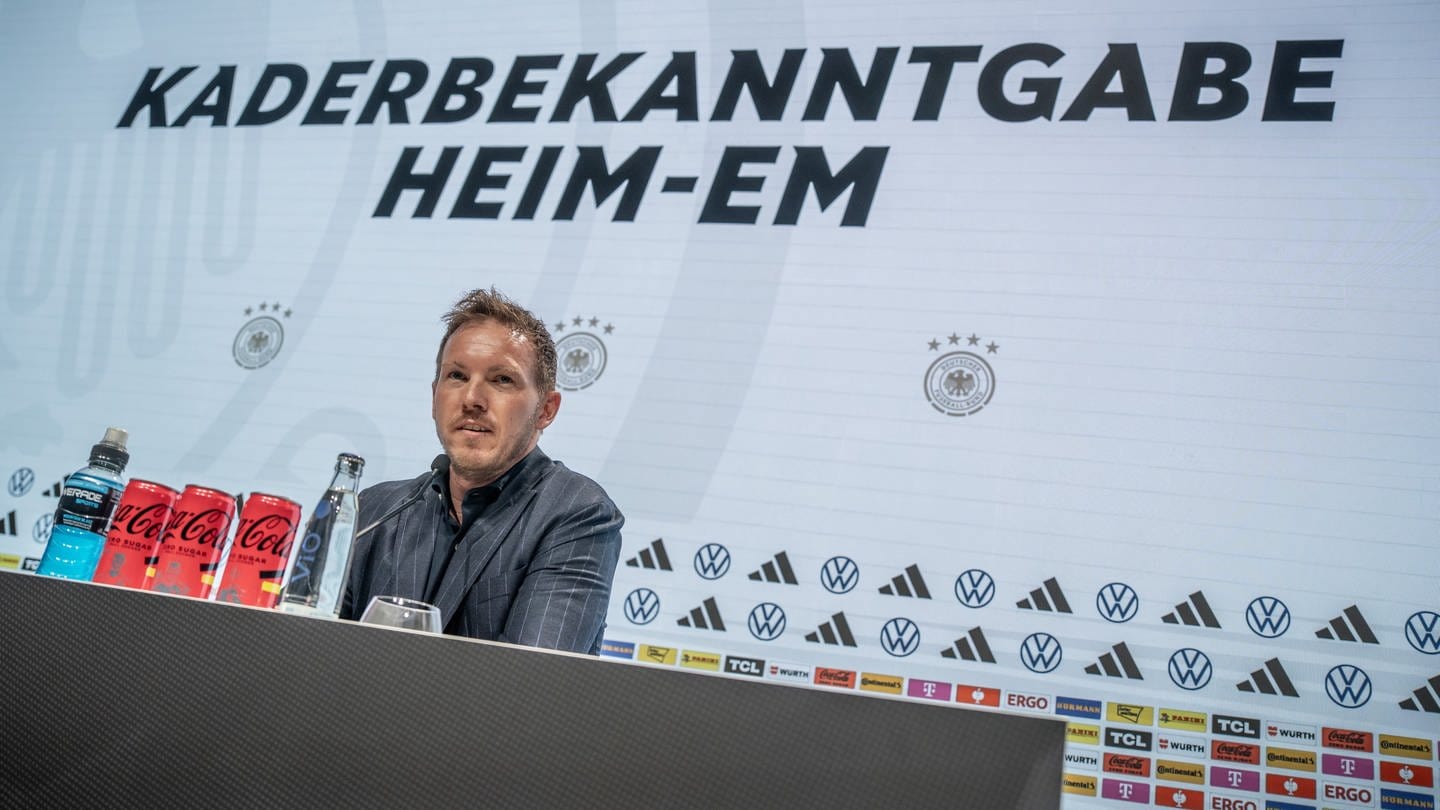 Julian Nagelsmann gibt DFB-Kader bekannt (Foto: dpa Bildfunk, picture alliance/dpa | Michael Kappeler)