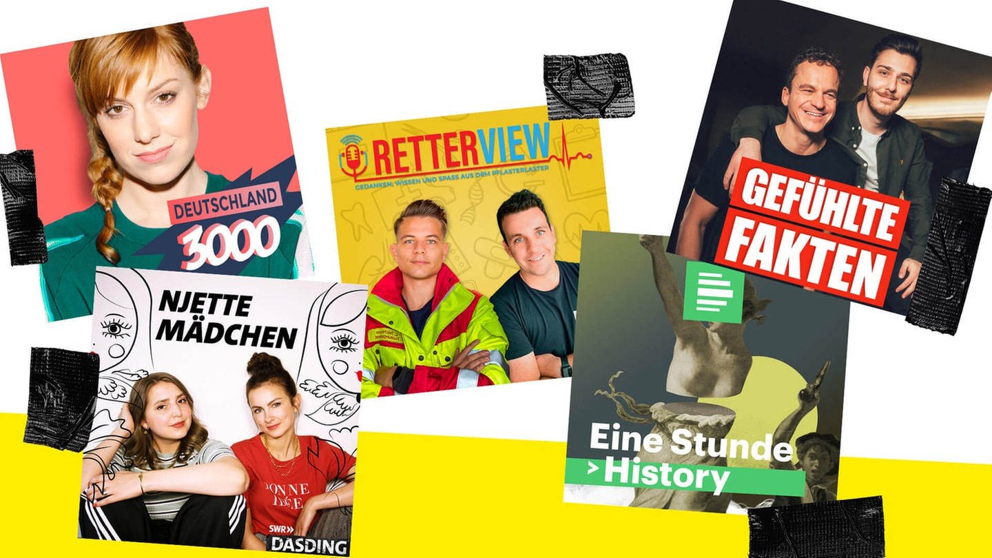 SWR-Podcastfestival in Mannheim Cover von Deutschland 3000, njette Mädchen, Retterview