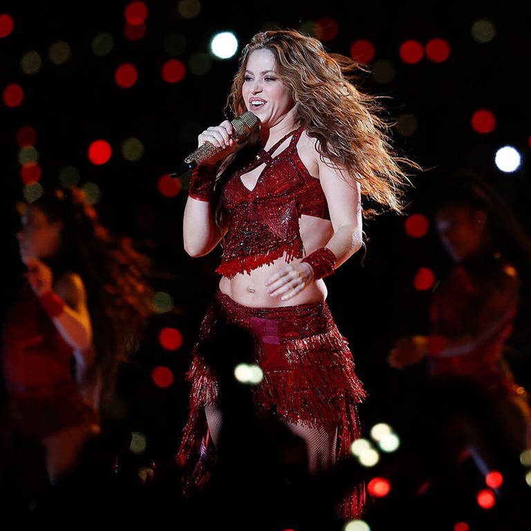 Shakira während der Super Bowl Halftime-Show (Foto: imago images, imago images / ZUMA Press)
