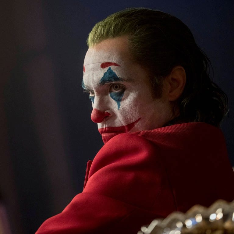 Schauspieler Joaquin Phoenix als Joker.