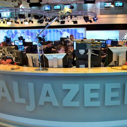Newsroom des arabischen Nachrichtensenders Al Dschasira
